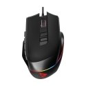 Savio Valiant gaming mouse RGB hiir Mängimine Parempoolne USB tüüp-C Optiline