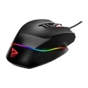 Savio Valiant gaming mouse RGB hiir Mängimine Parempoolne USB tüüp-C Optiline