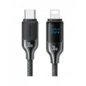 USAMS Kabel USB-C na Lightning 30W 1,2m Digital Display Zinc A USAMS Kabel USB-C na Lightning 30W 1,2m Digital Display Zinc A
