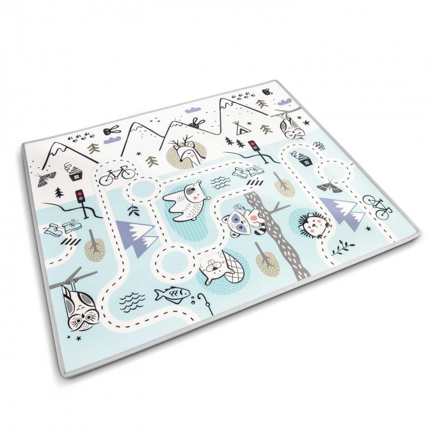 Double-sided training mat Nukido, 180x150 cm – 2