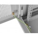 SZAFA INSTALACYJNA RACK WISZĄCA 19" 4U 600X450 Pilka DRZWI PERFOROWANE LANBERG (FLAT PACK)