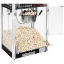 Royal Catering Mobilioji popcorn mašina su vežimėliu, 230V, 1.6kW, juoda Royal Catering Mobilioji popcorn mašina su vežimėliu, 230V, 1.6kW, juoda