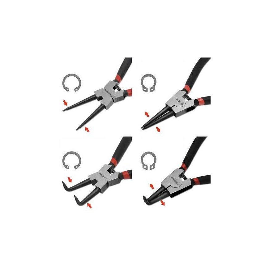 Seger ring pliers 4 pcs. Bigstren 22159 – 4
