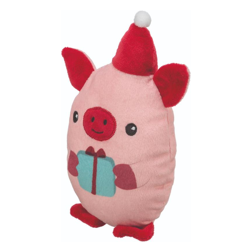 Christmas toy - Trixie Xmas pig, plush, 19 cm