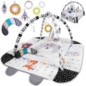 Ricokids Lavinamasis kilimėlis 100 x 100 cm + barškutis dovanų Ricokids Lavinamasis kilimėlis 100 x 100 cm + barškutis dovanų