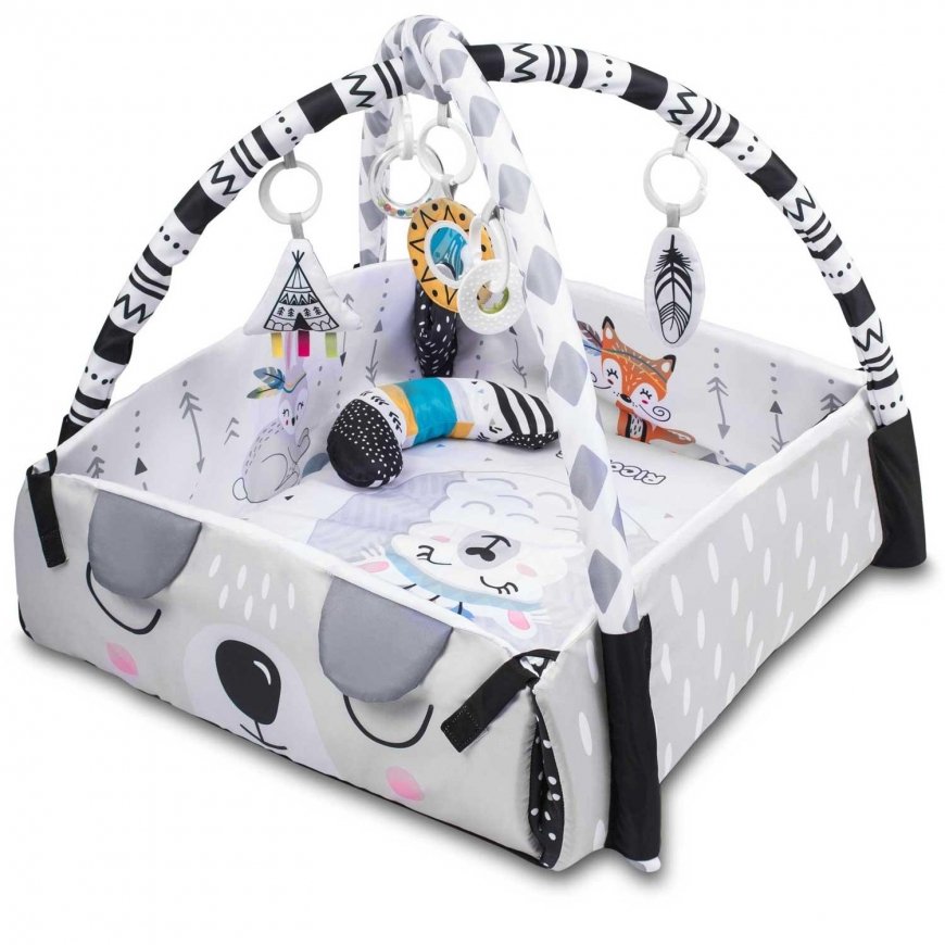 Ricokids Lavinamasis kilimėlis 100 x 100 cm + barškutis dovanų – 2