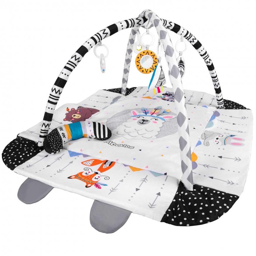 Ricokids Lavinamasis kilimėlis 100 x 100 cm + barškutis dovanų – 4