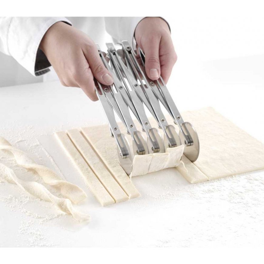 Hendi Adjustable dough marker with 7 blades, 13-125 mm – 4