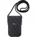 Guess PU 4G Peony Multicolor Phone Bag Brown Guess PU 4G Peony Multicolor Phone Bag Brown