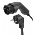 E-Charge cable DELTACO, cable Mode2, Schuko - type 2, 8A, 1,5+4M / EV-1231 E-Charge cable DELTACO, cable Mode2, Schuko - type 2, 8A, 1,5+4M / EV-1231