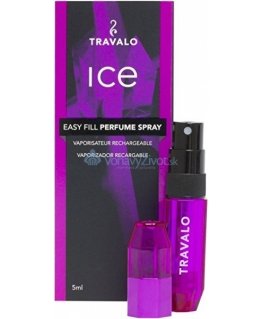 Travalo Perfume Pod Ice refillable perfume sprayer 5 ml Purple