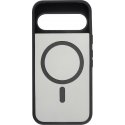 FoneKit Magnetic Soft Touch Protective Case, Google Pixel 9, Black/Grey