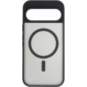 FoneKit Magneettinen Soft Touch -suojakuori, Google Pixel 9, musta/harmaa