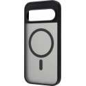 FoneKit Magneettinen Soft Touch -suojakuori, Google Pixel 9, musta/harmaa