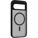 FoneKit Magneettinen Soft Touch -suojakuori, Google Pixel 9, musta/harmaa