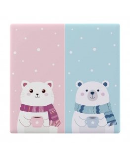 Decorative cover / cap for T5 SONOFF Cartoon 2C touch switch