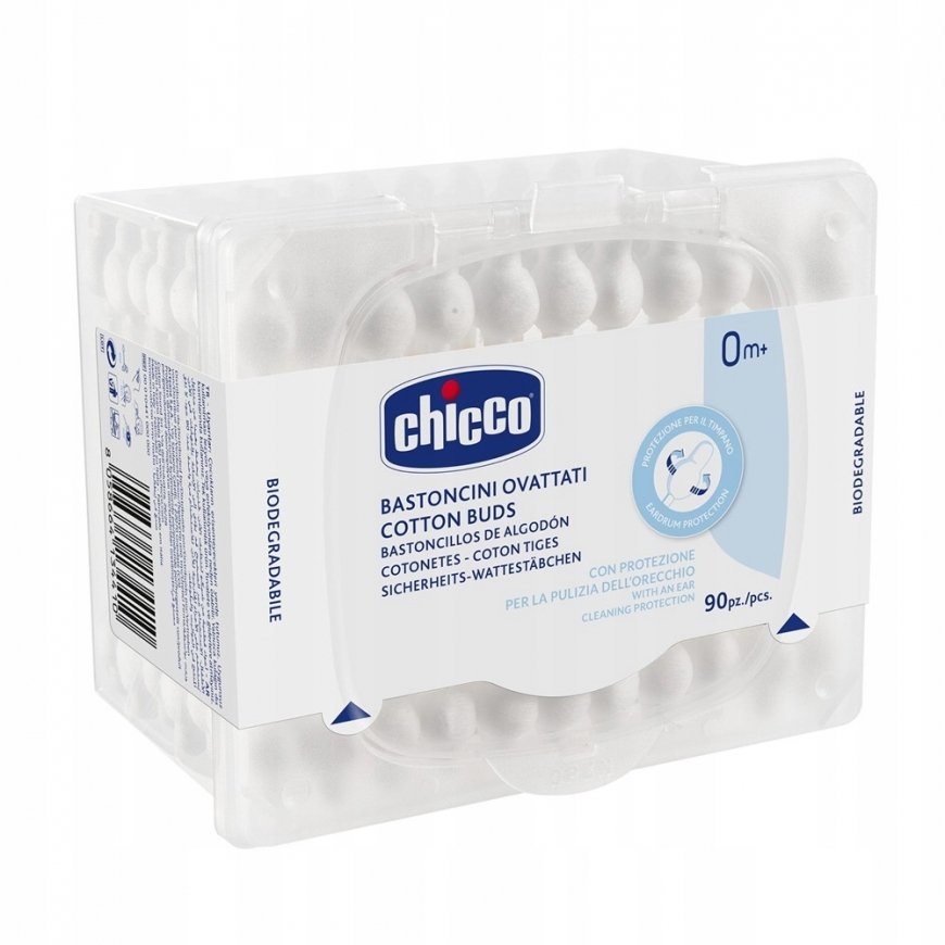 CHICCO_Patyczki do uszu 90szt. – 2