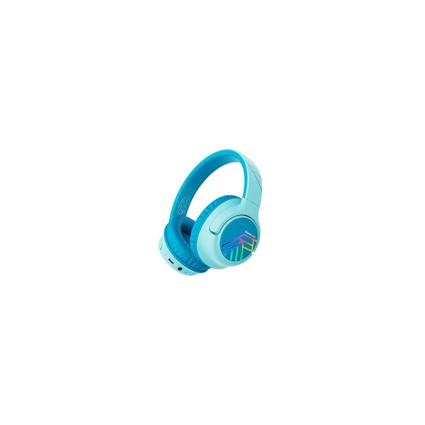 PowerLocus Bobo wireless headphones for kids (blue) – 2