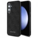 Guess GUHCS24FEG4GFGR S24 FE S721 szary|grey hardcase 4G Guess GUHCS24FEG4GFGR S24 FE S721 szary|grey hardcase 4G
