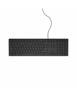 DELL KB216 tastatūra Mājas USB QWERTZ Vācu Melns