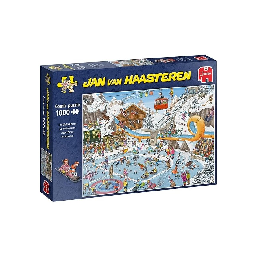 Jumbo Jan van Haasteren Sportlich, sportlich! 1000 Teile Puzzle (81906) – 2