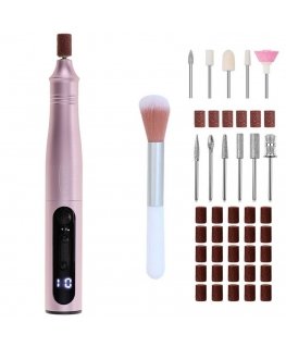 | Electric Nail Drill Set | AD 2181 | Number of power levels 5 | Pink