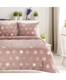 Bedding set Eurofirany EX/POS/FL/4/RÓ+B 160X200 70X90/X2
