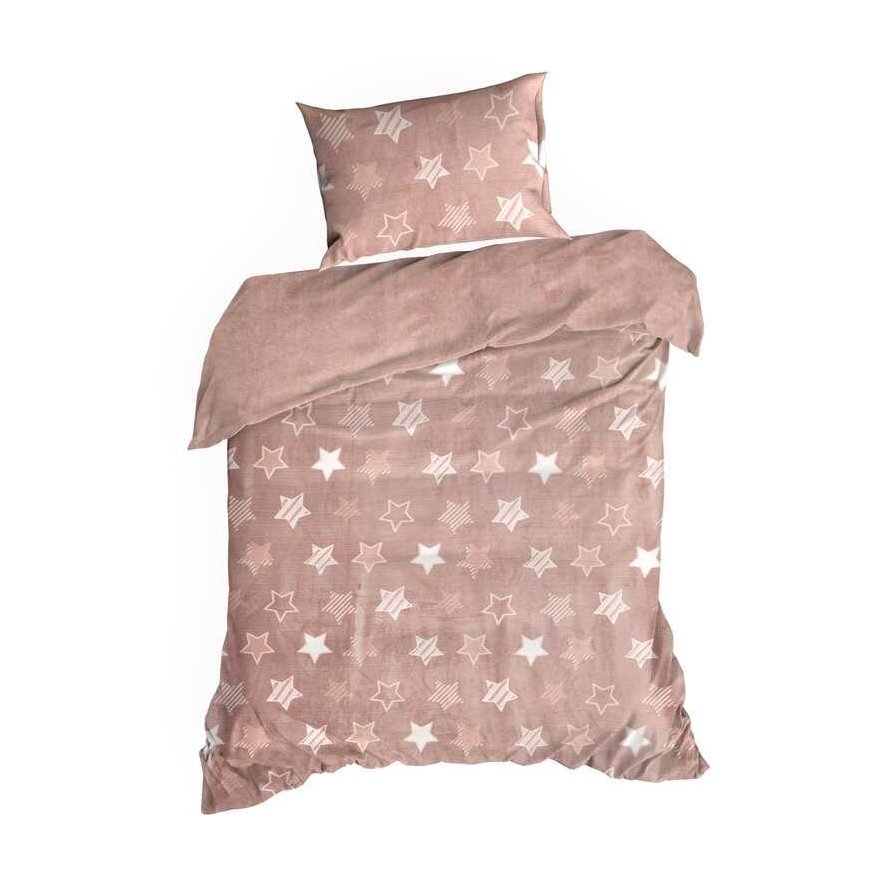 Bedding set Eurofirany EX/POS/FL/4/RÓ+B 160X200 70X90/X2 – 3