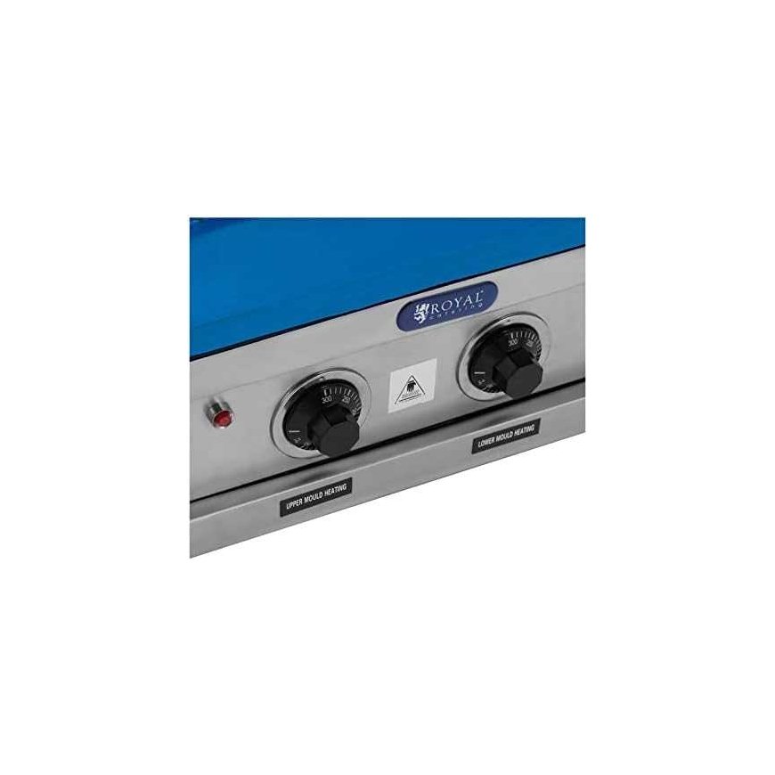 Royal Catering Vaflių kepimo mašina - 100-120 vnt./val., 47 x 112 mm – 2