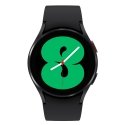 Samsung Galaxy Watch4 3.05 cm (1.2") OLED 40 mm Digital 396 x 396 pixels Touchscreen 4G Black Wi-Fi 