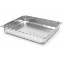 Hendi Indas GN 2/1 indas Profi Line, aukštis 100 mm, nerūdijantis plienas Hendi Indas GN 2/1 indas Profi Line, aukštis 100 mm, nerūdijantis plienas
