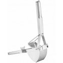 Stainless steel potato press Hendi, silver color Stainless steel potato press Hendi, silver color