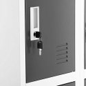 Frommstarck Metal cabinet with 12 lockable compartments Frommstarck Metal cabinet with 12 lockable compartments