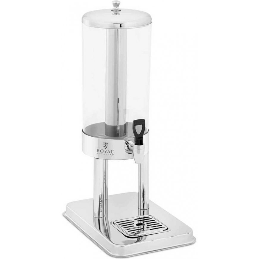 Royal Catering Beverage dispenser with cooling system 5.5 l, silver/clear – 2
