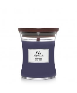 WoodWick Hinoki Dahlia vaško žvakė Cilindras Violetinė