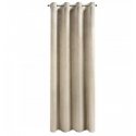Curtains 140x250 Melanie welurowa sand sp. jasna gotowa na przelotkach Eurofirany Curtains 140x250 Melanie welurowa sand sp. jasna gotowa na przelotkach Eurofirany