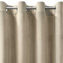 Curtains 140x250 Melanie welurowa sand sp. jasna gotowa na przelotkach Eurofirany Curtains 140x250 Melanie welurowa sand sp. jasna gotowa na przelotkach Eurofirany