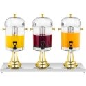 Royal Catering Three-compartment beverage dispenser with cooling 3 x 8 l Royal Catering Three-compartment beverage dispenser with cooling 3 x 8 l
