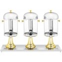 Royal Catering Trijų skyrių gėrimų dozatorius su aušinimu 3 x 8 l Royal Catering Trijų skyrių gėrimų dozatorius su aušinimu 3 x 8 l