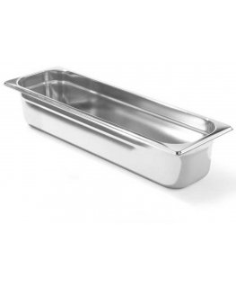 Hendi Stainless steel GN 2/4 container Profi Line