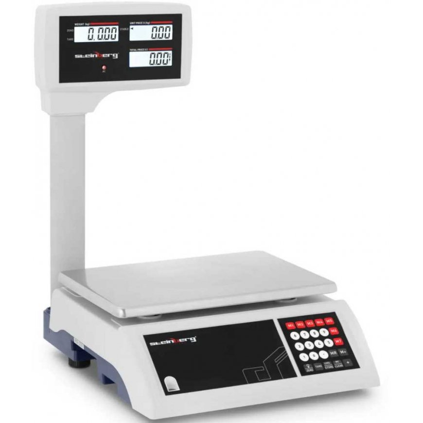 Kitchen scale Steinberg Systems Check scale with LCD display, 30 kg / 5 g, white – 2