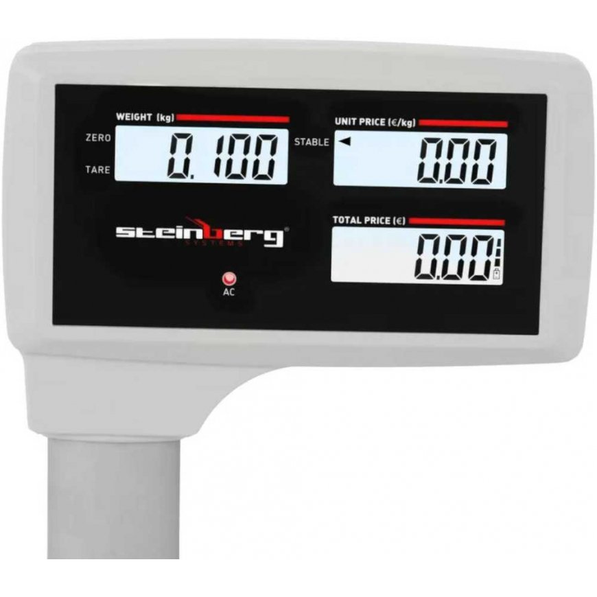 Kitchen scale Steinberg Systems Check scale with LCD display, 30 kg / 5 g, white – 3