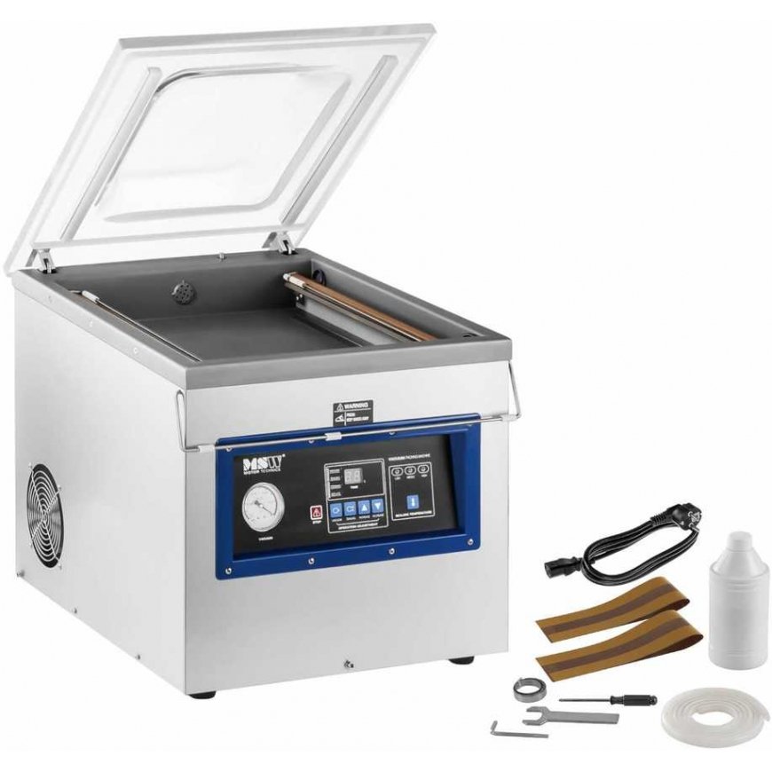 MSW Vacuum packaging machine 40cm 900W, silver color – 2