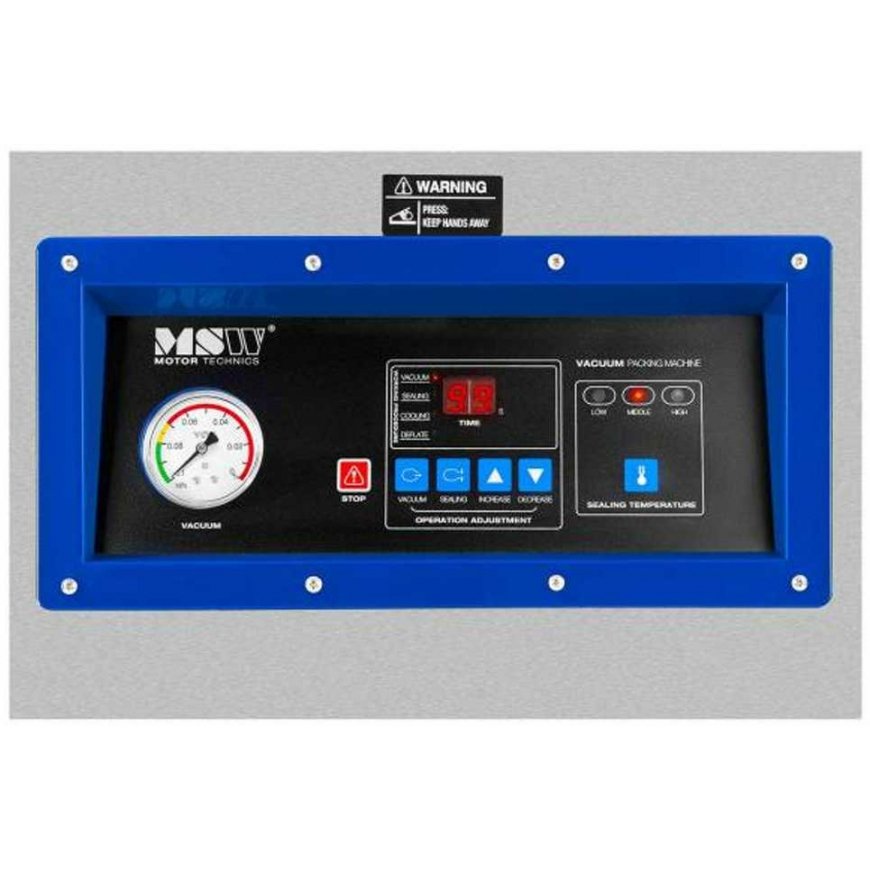 MSW Vakuuminė pakavimo mašina 40cm 900W, sidabro spalva – 5