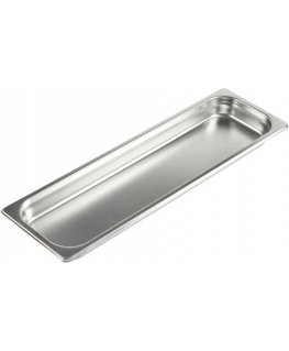 Hendi Stainless steel GN container, height 40mm, silver color