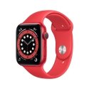 Apple Watch Series 6 OLED 44 mm Digitāls 368 x 448 pikseļi Skārienjūtīgais ekrāns Sarkans Wi-Fi GPS Apple Watch Series 6 OLED 44 mm Digitāls 368 x 448 pikseļi Skārienjūtīgais ekrāns Sarkans Wi-Fi GPS