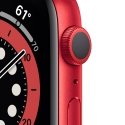 Apple Watch Series 6 OLED 44 mm Digital 368 x 448 pixels Touchscreen Red Wi-Fi GPS (satellite)