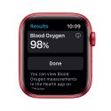 Apple Watch Series 6 OLED 44 mm Digitaalinen 368 x 448 pikseliä Kosketusnäyttö Punainen Wi-Fi GPS (s Apple Watch Series 6 OLED 44 mm Digitaalinen 368 x 448 pikseliä Kosketusnäyttö Punainen Wi-Fi GPS (s