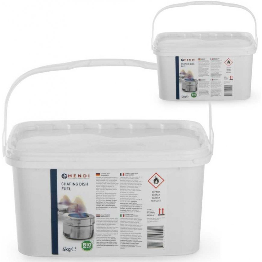 Hendi Ethanol paste for gastronomic heaters, 4kg, 2 pcs. – 3