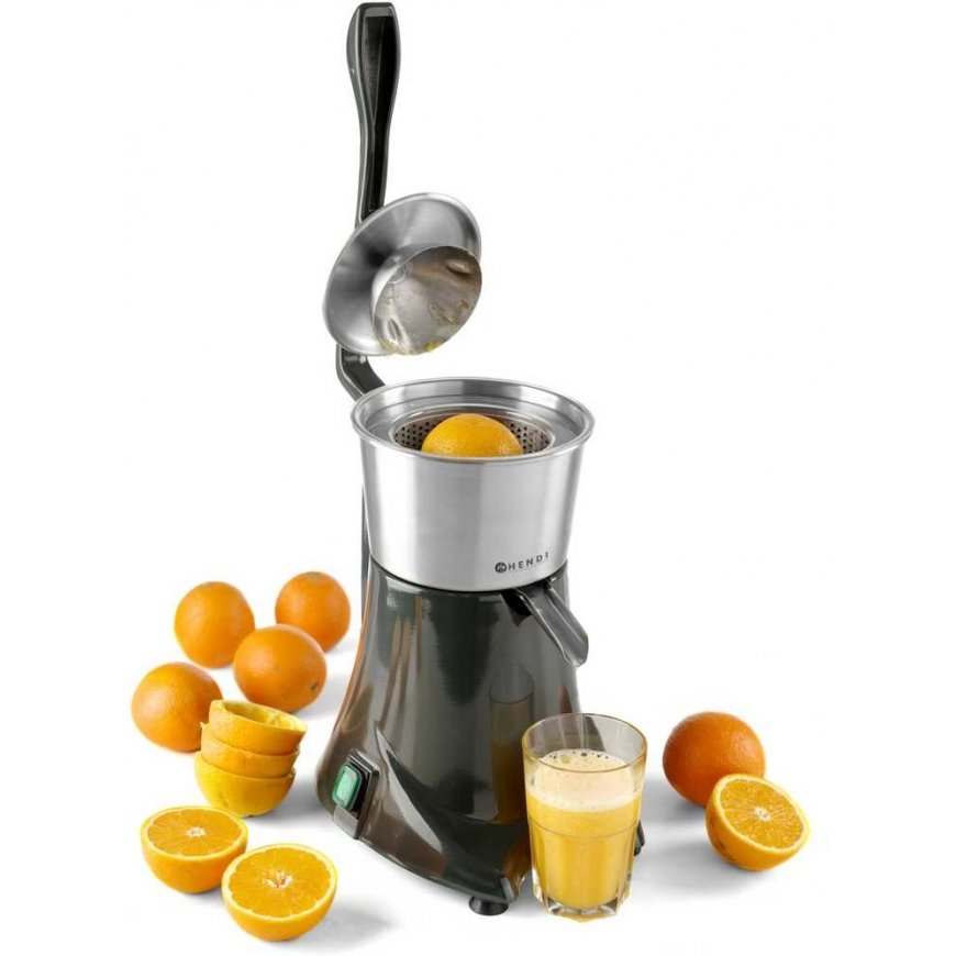Electric juicer 230W, Hendi, silver plated